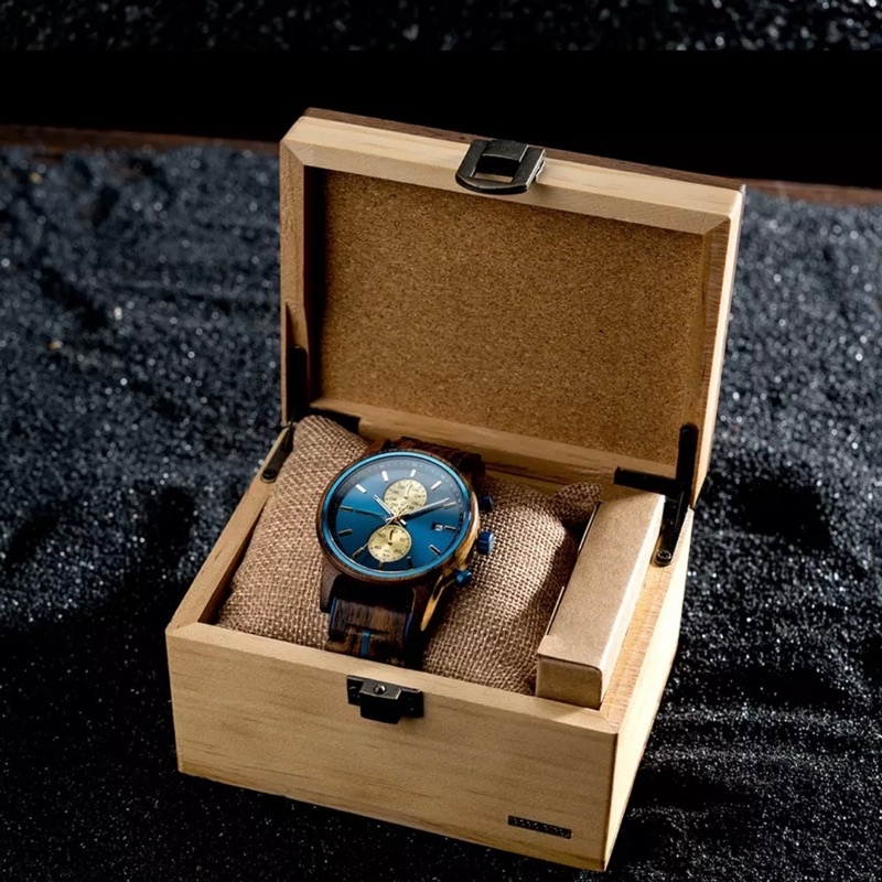 Đồng hồ đeo tay nam vỏ gỗ WoodWatch GT116