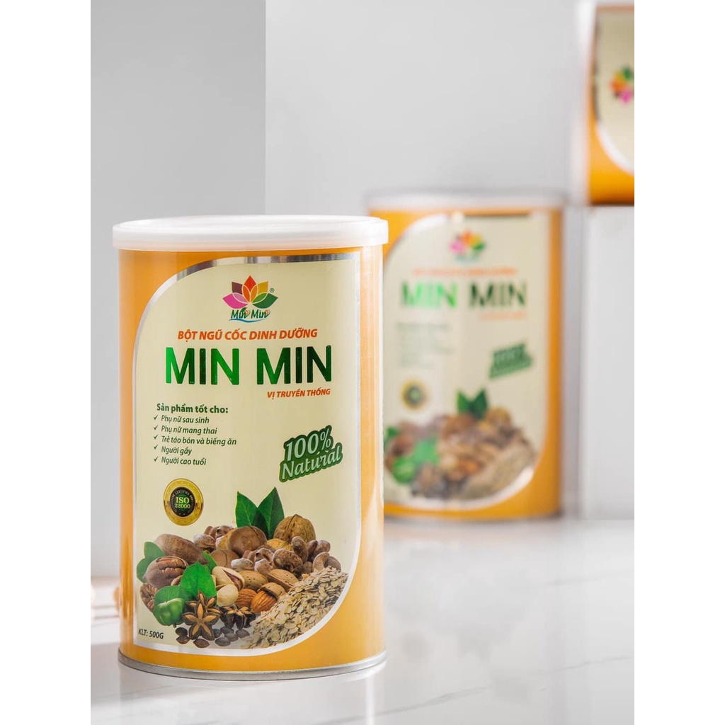 Ảnh 2 Hộp Ngũ Cốc  Min Min Bổ Sung Dinh Dưỡng Cho Gia Đình - ngũ cốc lợi sữa, ngũ cốc bầu 4