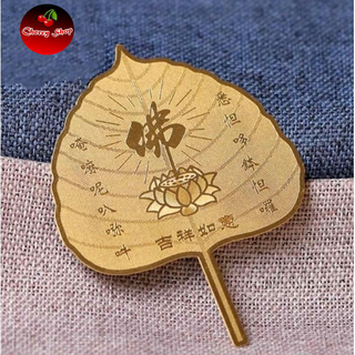 LÁ BỒ ĐỀ MẠ VÀNG MAY MẮN, TÀI LỘC - để ví, ốp điện thoại
