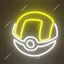Đèn Trang Trí Led Neon Hình Bóng Pokemon [Kích thước 23x23 cm]