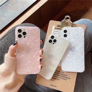 Iphone 7 8 plus se2020 xs xr xsmax 11 pro max 12mini 12 pro max 13 mini 13 pro max Ốp điện thoại đá cẩm thạch trong suốt
