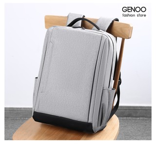 Balo Thời Trang Nam Nữ Cao Cấp Có Ngăn Đựng Laptop 15'6 Chống Sốc, Chống Nước Cao Cấp GN016 - GENBAG