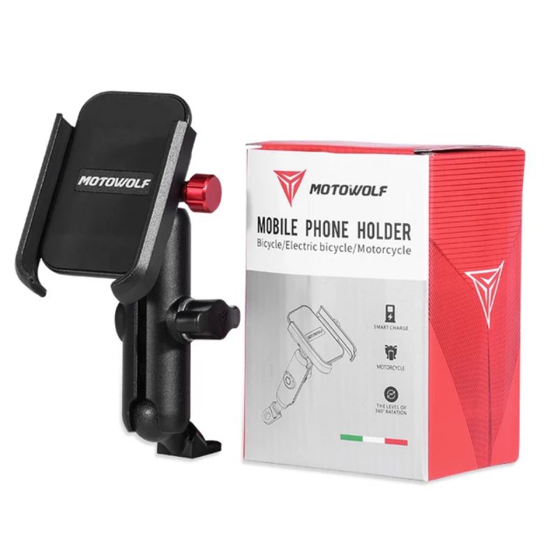 Giá đỡ điện thoại chống rung Motowolf MH2- Chính Hãng
