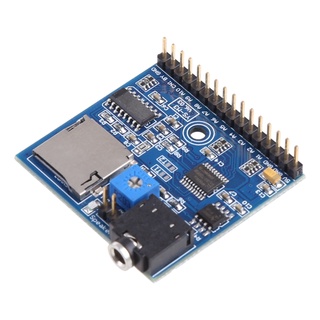 Dusur Mô-Đun Máy Nghe Nhạc mp3 dc 5v Kích Hoạt Giọng Nói sd tf + 2 Cổng
