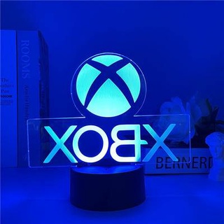 GC9 3D Đèn Ngủ Đèn PlayStation Chơi Game Biểu Tượng Logo Hình Trang Trí Phòng Ngủ Chiếu Sáng Từ Xa Đèn LED Trẻ Em Quà Tặng CG9