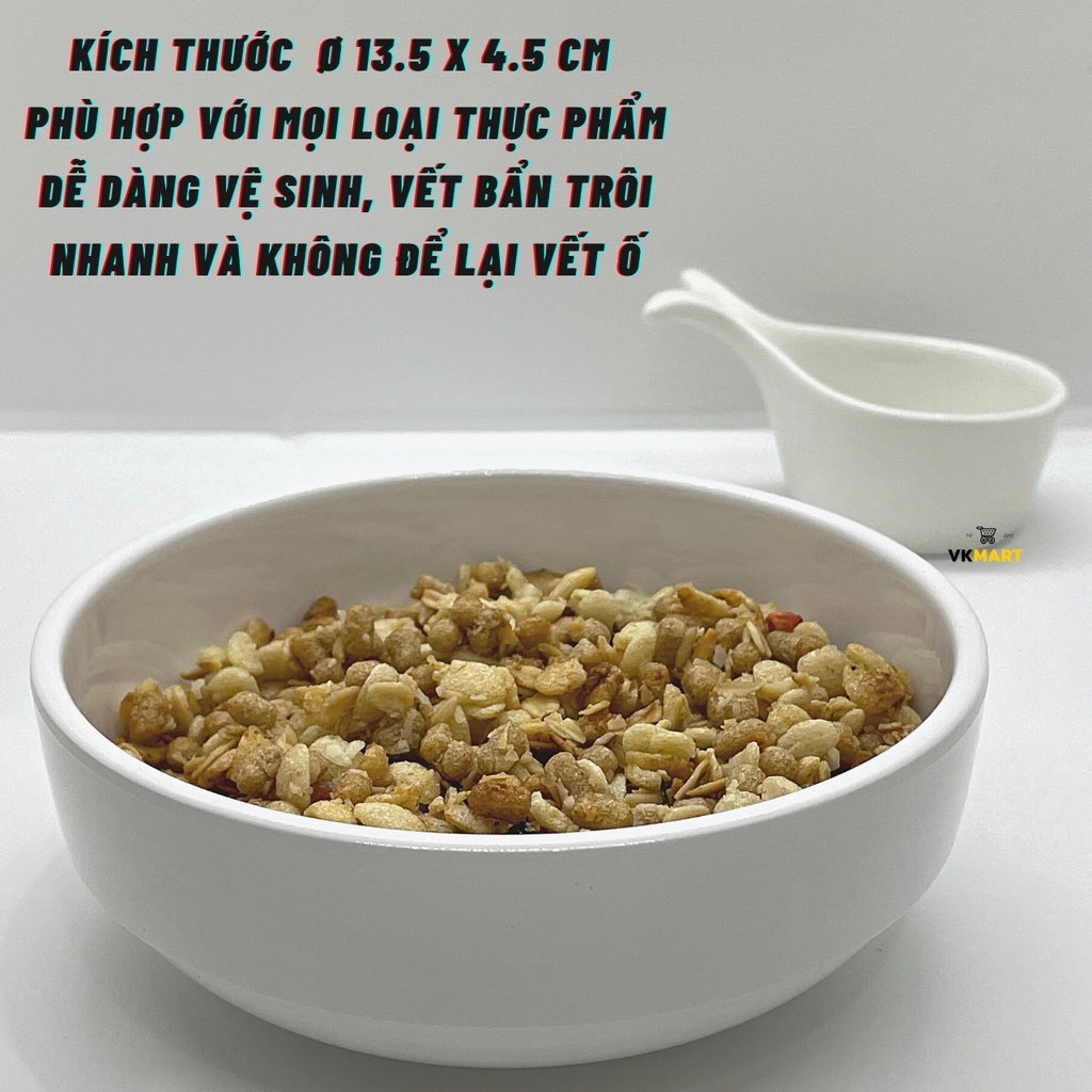 Bát ăn cơm, chén canh, tô nhựa melamine Superware BV140-5.5 | Shopee ...