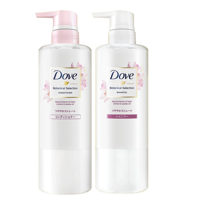 Dove Shampoo and Conditioner Combo Japan, Lotus Extract & Jojoba Oil for Smooth, Manageable Hair 500g/Bottle | Shopee Vietnam