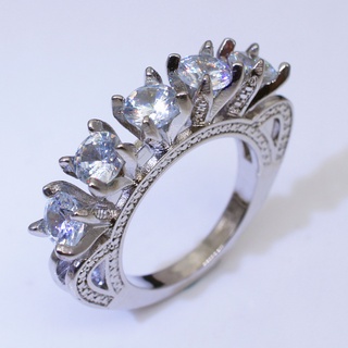 Nhẫn Zircon AAA sang trọng Nhiều kiểu