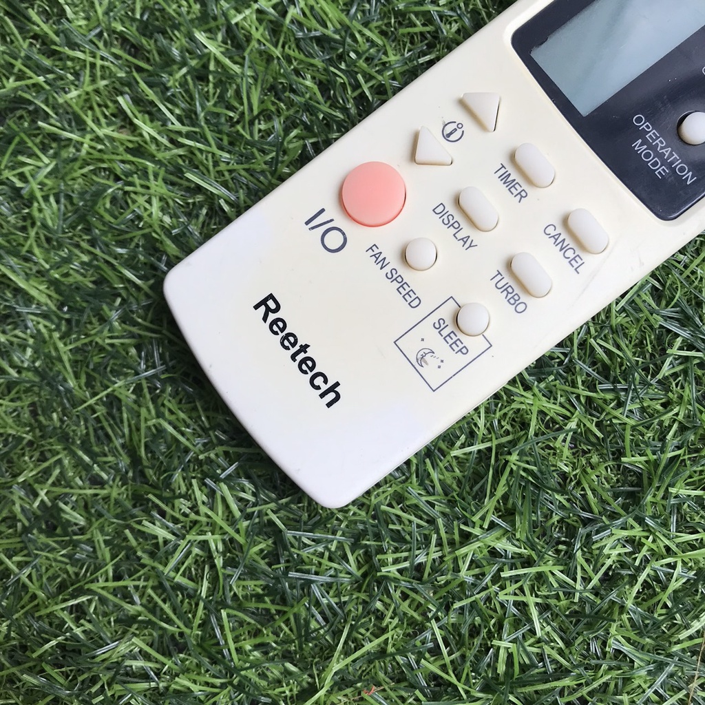 Điều khiển điều hòa reetech,remote máy lạnh reetech hàng zin theo máy