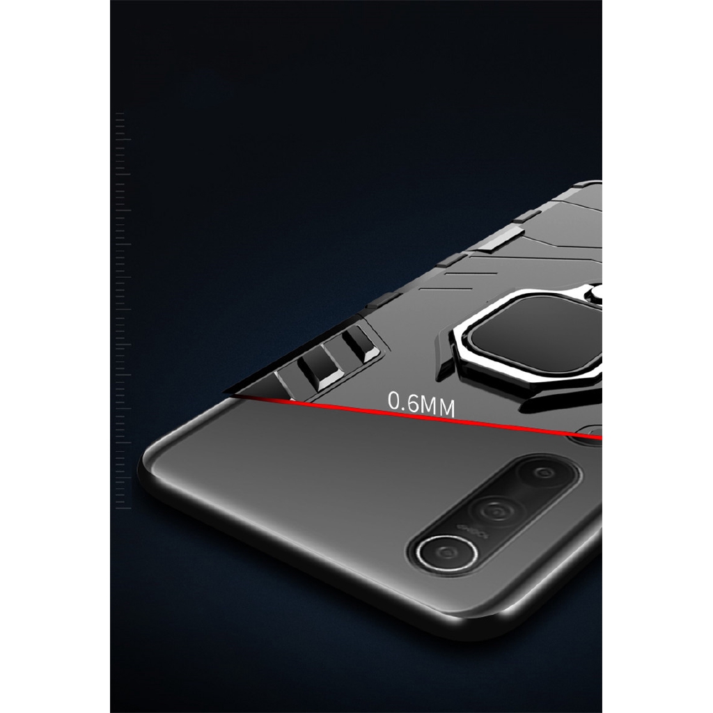 Dành Cho Xiaomi Mi 10 / Mi 10 Pro 5G Vỏ Giáp Chống Sốc Nhẫn Đứng Ốp điện thoại Ốp điện thoại