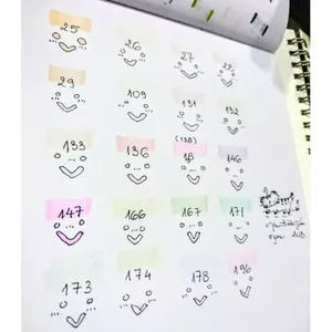 Bút marker Touch Liit thân trắng marker hai đầu