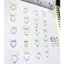 Bút marker Touch Liit thân trắng marker hai đầu