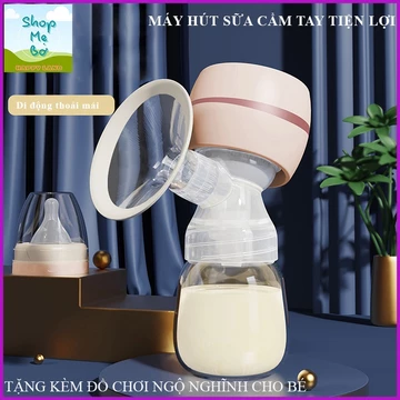 Máy hút sữa máy hút sữa điện đơn cầm tay không dây, 9 chế độ hút không đau, có massage, bảo hành 12 tháng