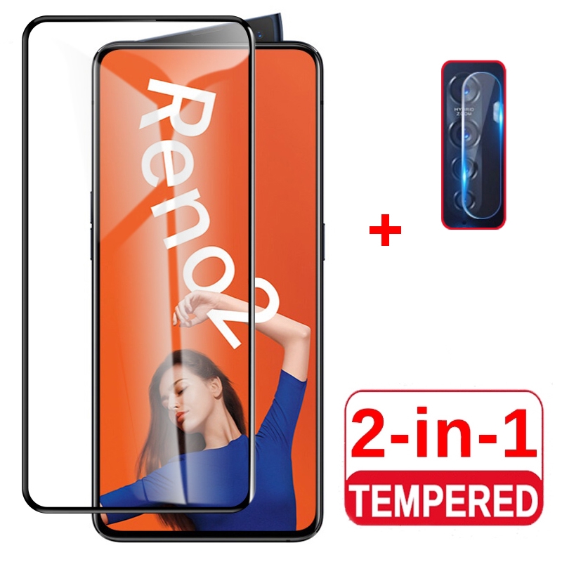 OPPO Realme C15 C11 Reno 4 A9 A5 2020 Reno 2 2F Remale 6 Remale 6 PRO Kính Cường Lực F7 F9 Full Keo Bảo Vệ Màn Hình Kính