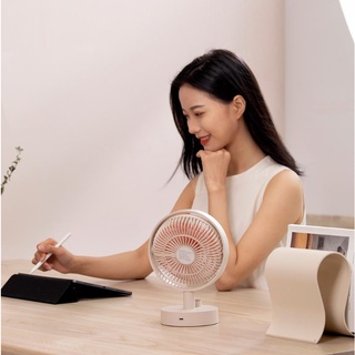 Quạt Tích Điện Sothing Để Bàn Tích Hợp Màn Hình Led, Quay Tự Động 160 Độ, Pin Trâu, Bảo Hành 2 Năm