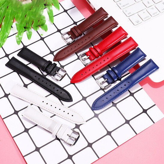 (Dây đen) Dây da đồng hồ nam nữ DA BÒ THẬT MỊN 4 lớp, siêu mềm KHÓA CÀI thép không gỉ 316L | BigBuy360 - bigbuy360.vn