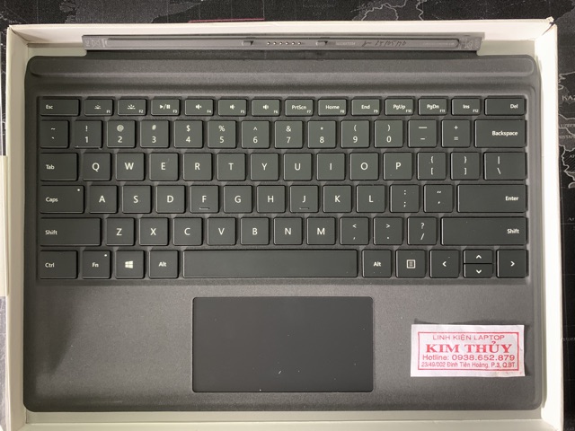 Bàn Phím Type Cover Microsoft Surface Pro 4 Like New Màu Đen | Shopee Việt  Nam
