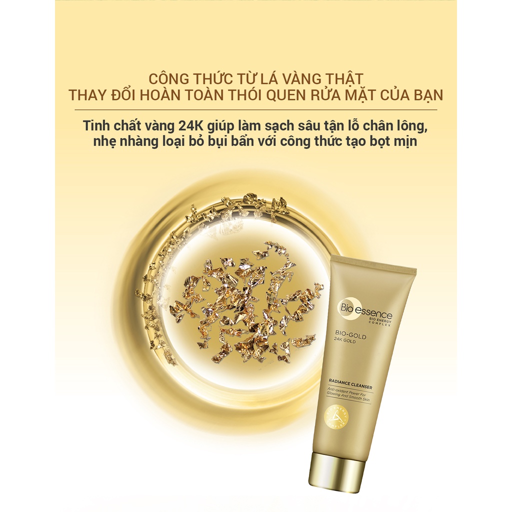 Sữa Rửa Mặt Bio Essence Ngừa Lão Hóa 100g Cocolux