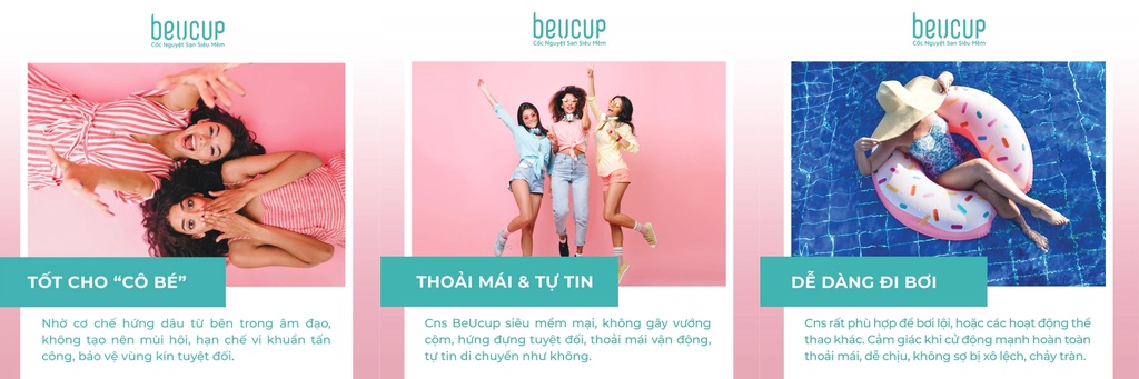 Mô tả [Độc quyền Livestream] Cốc Nguyệt San BeUcup Silicol Y Tế Wacker Đức Siêu Mềm, Đạt Chuẩn FDA Hoa Kỳ - 5