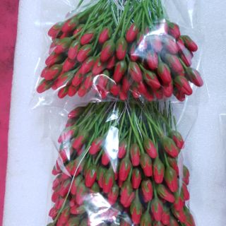 Nụ mai đất sét có đài, sản phẩm loại 1(100sp)