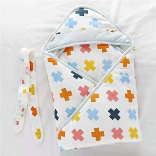 Chăn Ủ Có Mũ Trần Bông Hello Baby Siêu Mềm Mịn Cho Bé Yêu | Minizon Kids