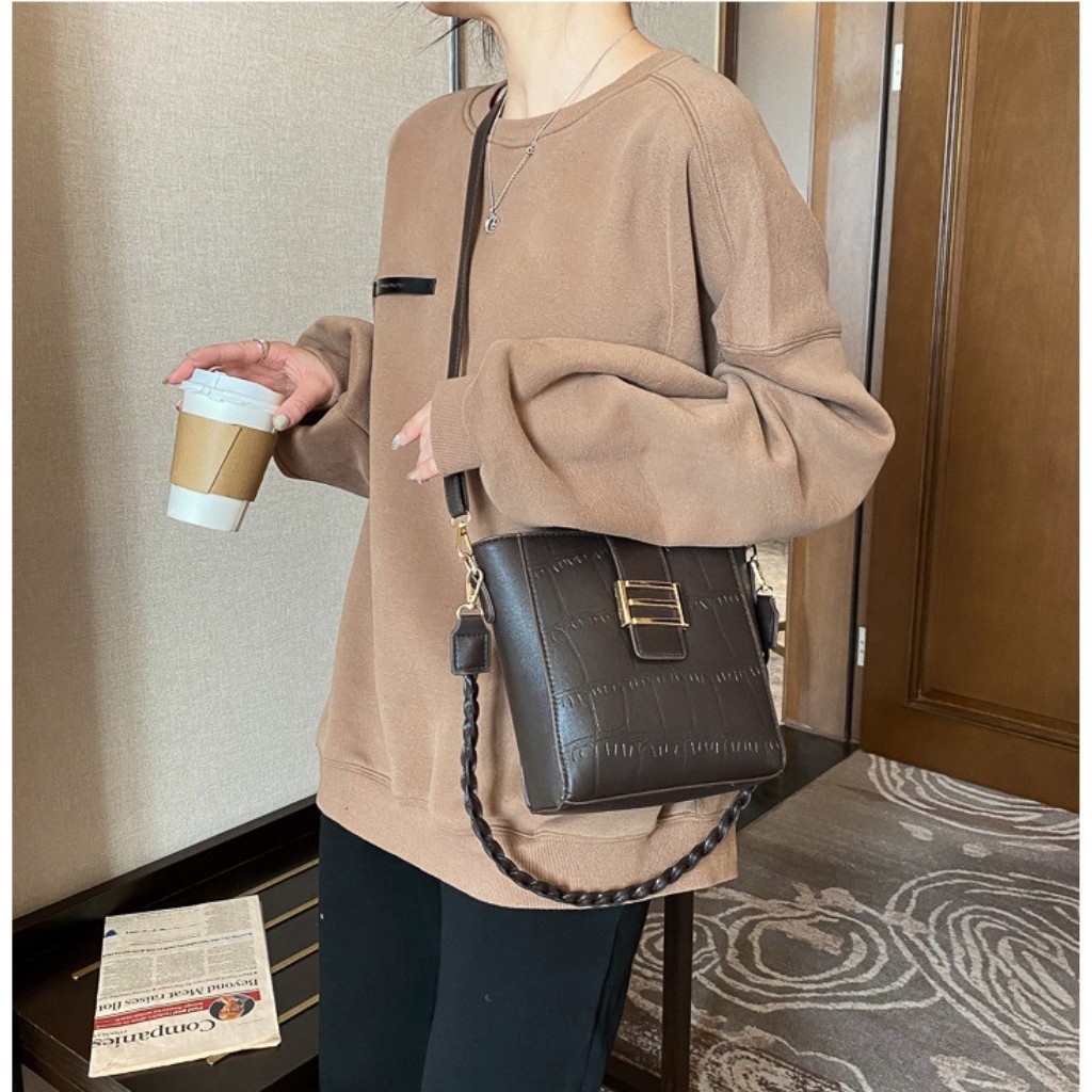Túi Xách Nữ Công Sở 💖FREE SHIP💖 Túi Đeo Chéo, Đeo Vai Nữ Đẹp Thời Trang 2 Trong 1