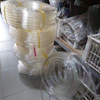 Ống Nhựa Dẻo Trong suốt phi 8, 10, 12mm , Ống nước dẻo trong suốt, Ống nhựa PVC trong suốt