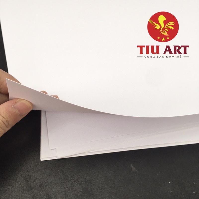 Giấy Roki trắng A2 xấp 10 tờ kèm ống đựng phi 7 | Shopee Việt Nam