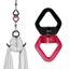 Carabiner xoay LACYES, hạng nặng 360° Xoay 30kN Xoay Carabiner, Xoay Xoay Chống Rối Đầu Nối Xoay Đa Năng Leo Núi Ngoài Trời