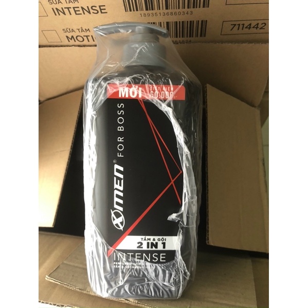 sữa tắm gội nước hoa xmen for boss 650g