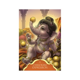 Bộ Bài Whispers of Lord Ganesha (Mystic House Tarot Shop) - Bài Gốc Authentic Chính Hãng 100%