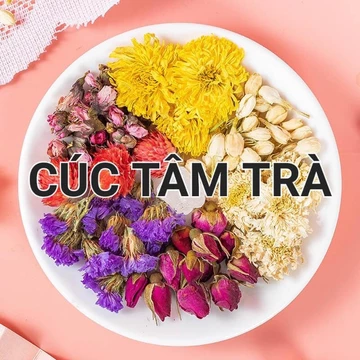 Cúc tâm trà 1 gói lẻ [Thảo mộc Mommy] hoa cúc, hoa nhài, hoa hồng, cúc bách nhật, hoa lưu ly