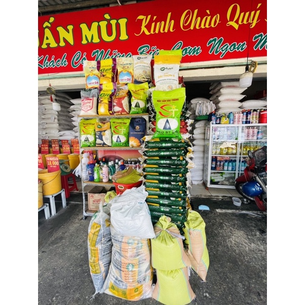 Gạo Nàng Hoa (Bao 5ky) Dẻo Vừa, Ngọt Thơm Cơm