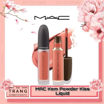 [GIÁ SỈ] Son Kem Lì MAC Powder Kiss Liquid Lipcolour, Son Mac Kem Full Size 5g ྇
