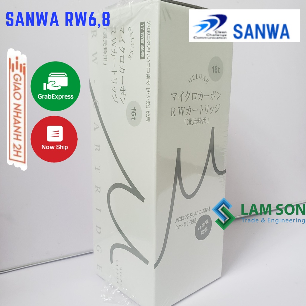 Lõi lọc nước Sanwa RW8, RW6 [ CHÍNH HÃNG SANWA ] NHẬP KHẨU NHẬT BẢN ...