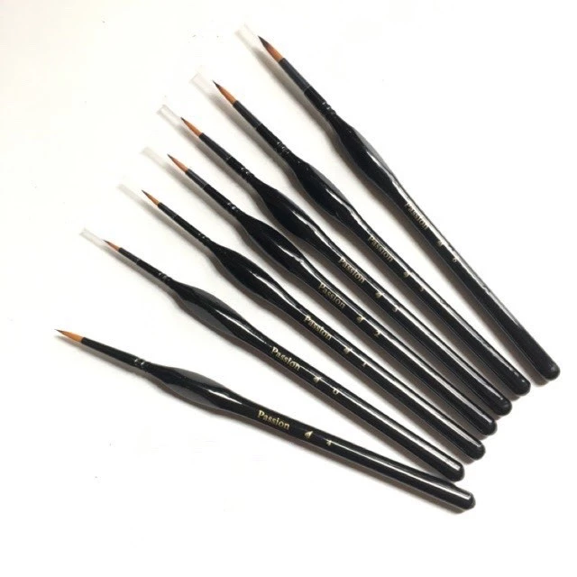 Cọ Tỉa Đầu Tròn Passion Vẽ Màu Nước Hạng Họa Sĩ Cao Cấp