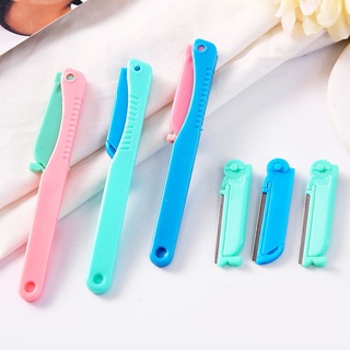 SET 5 Bộ Dao Cạo, Tỉa Lông Mày, Chân Mày Tóc Mái Nhỏ Gọn Tiện Lợi 1264