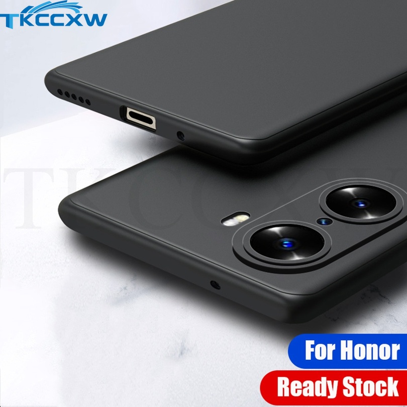 Ốp Điện Thoại Silicon Mềm Nhám Siêu Mỏng Cho Honor 50 60 Pro 50 60 SE View 40 X20 SE X30 X30i Play 4 4T 5T Pro