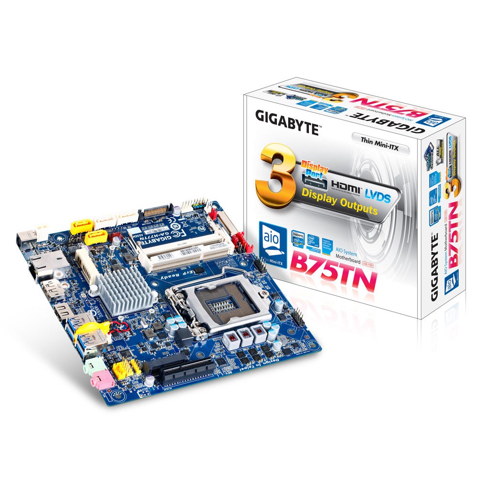 Bo Mạch Chủ Gigabyte B75tn Thin Itx Socket 1155 Shopee Việt Nam 4689