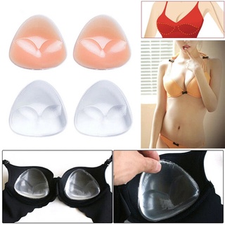 Miếng đệm ngực áo tắm có thể tháo rời - Làm dày vô hình Push-Up Triangle Silicone Chèn Đệm ngực - An toàn cho mọi trang phục