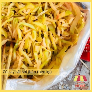 [Hàng mới] Củ Cải Cay Nguyên Củ, Rau Cay Cắt Sợi - Tạp hóa cô Quý (M61)