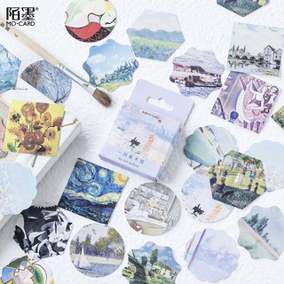 Hộp 46 Sticker hình bức hoạ nổi tiếng