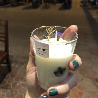 [100% thiên nhiên] Nến thơm Trầm hương 80gr - 100gr có hộp