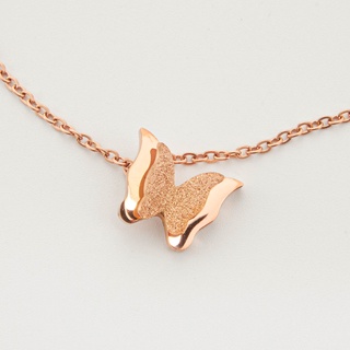 Vòng tay nữ LAMY Pave Butterfly Unity Bracelet Rose Gold 2015