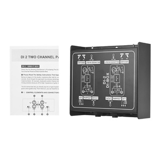 Charmantcc1 Thay thế bộ chuyển đổi tín hiệu hộp phun DI-Box thụ động một kênh