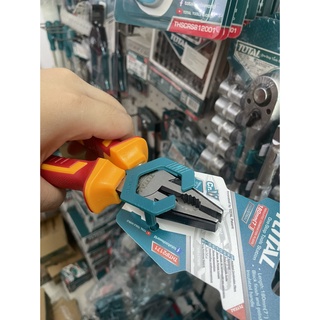 ĐỒ NGHỀ TOTAL Kềm răng  cách điện 6”—>8inch THTIP2161 - THTIP2171 - THTIP2181