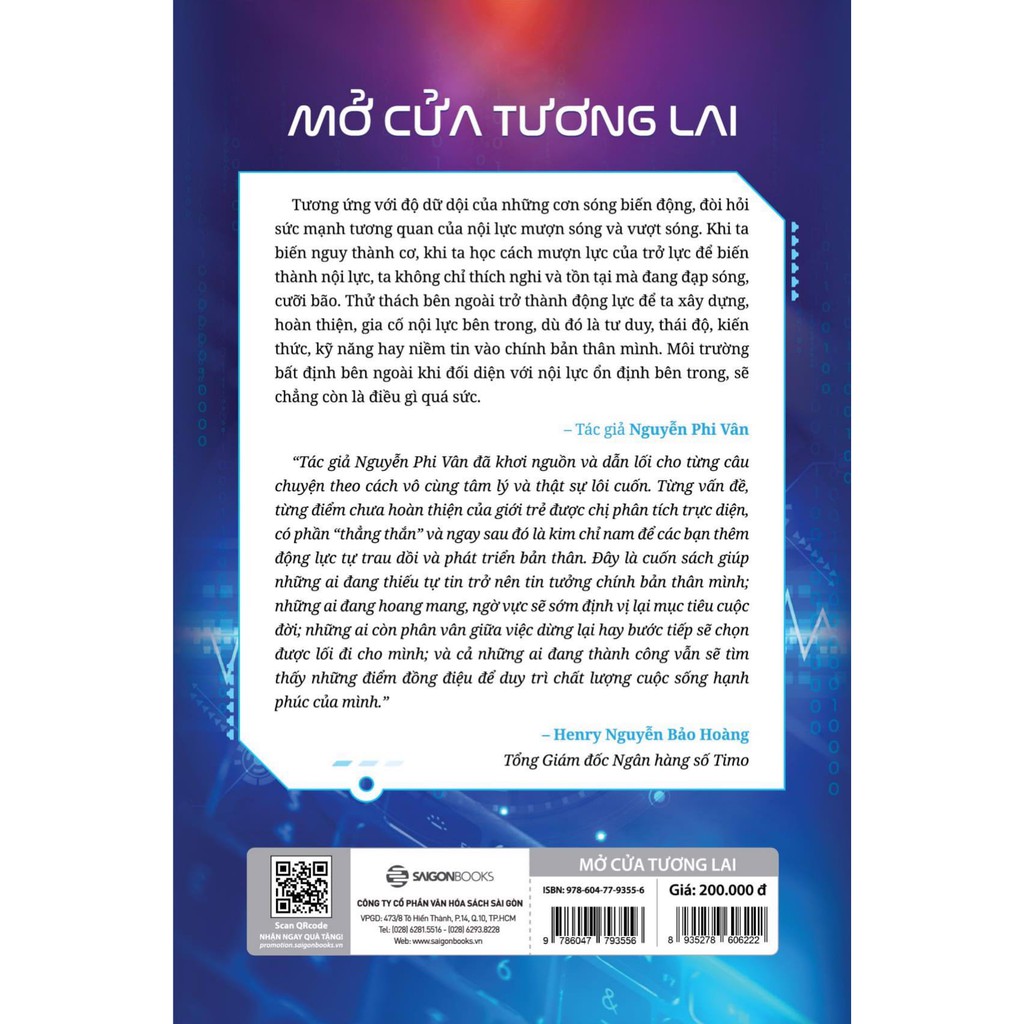 Sách - Mở Cửa Tương Lai - Nguyễn Phi Vân