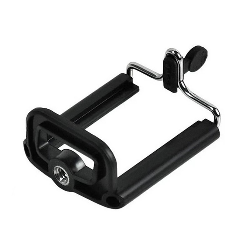 Redbaiaa1 Giá đỡ chân máy điện thoại Giá đỡ đầu 1 4 Vít Adapter Ống kính Selfie Monopod