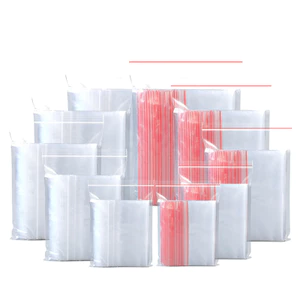 Set 100 Túi Zip Trong Suốt Đựng Đồ Đa Năng Tiện Dụng Chất Lượng Cao