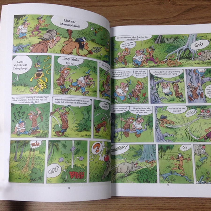 Ảnh Marsupilami trọn bộ 1 - 7 (Có bán lẻ) 1
